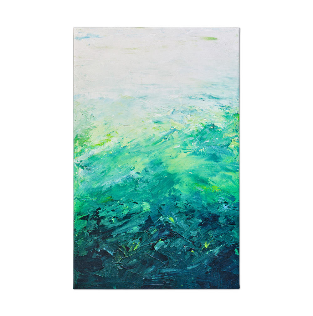 RCBC스튜디오 시원한 인테리어 액자 초록빛 숨고르기 53X33.4cm
